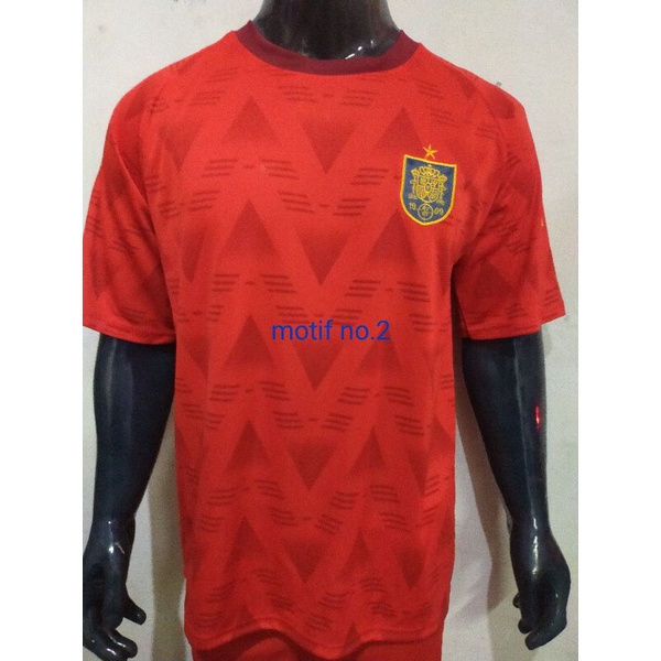 BAJU BOLA JERSEIY NEGARA SPANYOL BARU PIALA QATAR 2022-2023