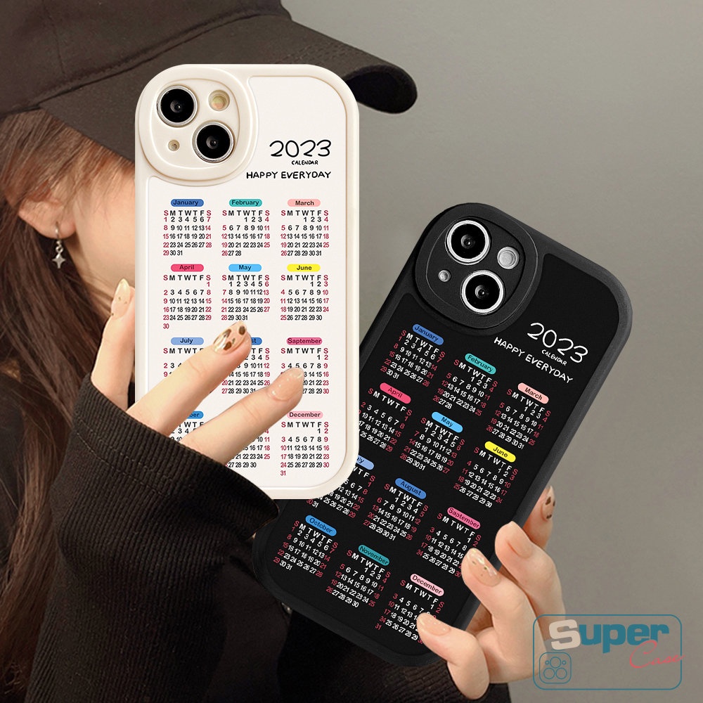 Couple Case OPPO A17 A78 A15 A3S A96 A58 A17K A95 A5s A54 A74 A94 A76 A55 A57 A77 A16 A77s A12 A9 A5 A16K A16E A1K A36 A31 A7 A53 Reno 8T 5Z 8 5F 6 4 Soft Tpu Sarung Kalender 2023