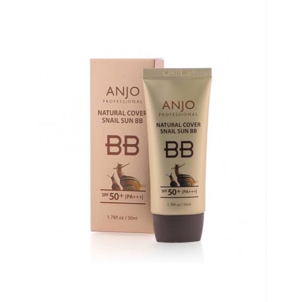 🇰🇷Anjo Snail BB Cream (BB CREAM SCAR/BOPENG) SPF 50+/PA+++++ 50ml