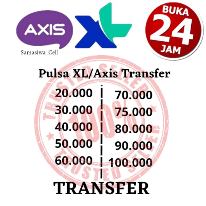 PULSA TRANSFER XL/AXIS MURAH & TERPERCAYA