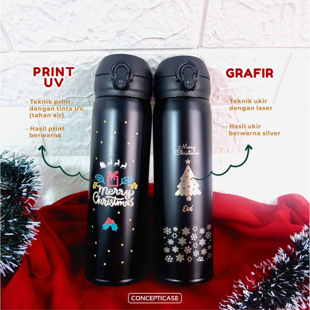 CHRISTMAS HAMPERS / CHRISTMAS GIFT / KADO NATAL / TUMBLER TERMOS NIAGARA CUSTOM UNTUK NATAL