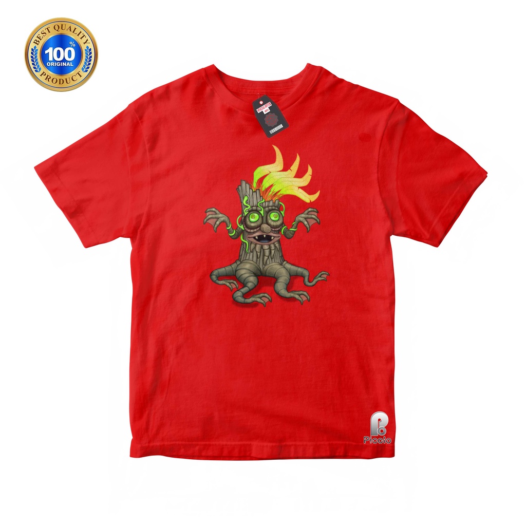 BAJU ANAK KAOS ATASAN ANAK KARAKTER MY SINGING MONSTER UNISEX Bahan COTTUN (FREE NAMA)