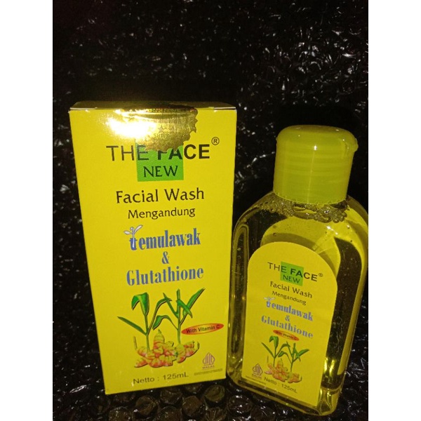 FACE WASH TEMULAWAK BOTOL ORIGINAL BPOM