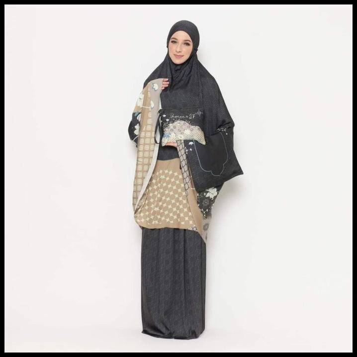 Promo Devana X Sf Mukena Set Black