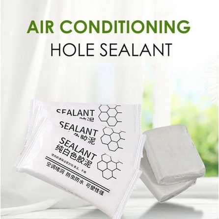 Lem Elastis Penambal Dinding SEALANT Dempul Penutup Lubang Tambal Pipa Tembok Semen Putih White Polos Tutup Selang AC Clay Elastic Instan Tempel Tempa Alat Perlengkapan Home Stuff Kuat Anti Bolong Bocor Wall Patch Good Quality Grosir Prakarya Malang