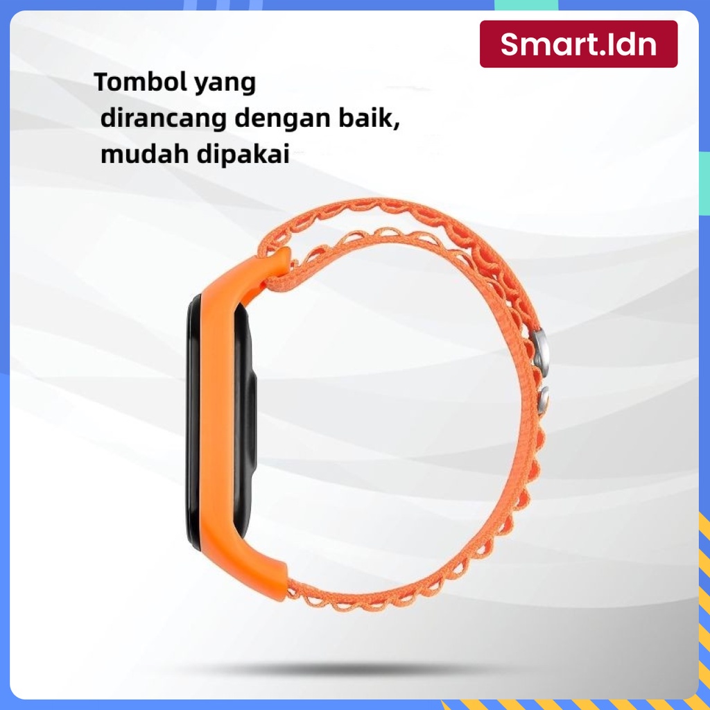 Ocean Strap Bahan Nilon Strap Mi Band Tali Strap for Miband 3 4 5 6 7