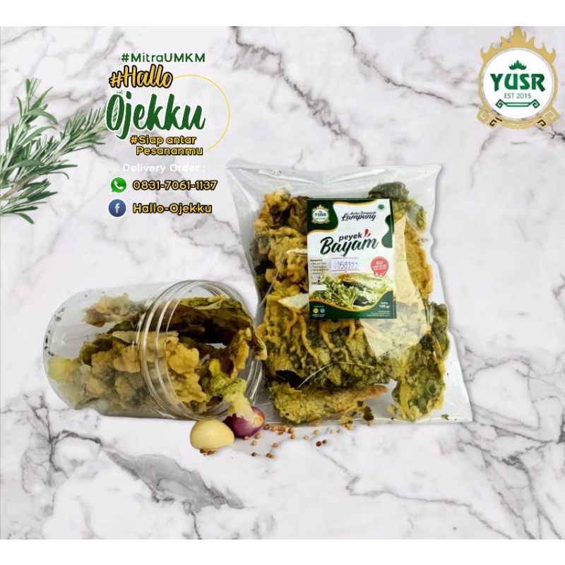 

Peyek Bayam (Oleh-Oleh Khas Lampung)