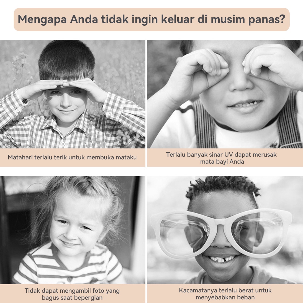 Lakhu Kacamata Paulson Baby Tide Anak Fashion Sunglasses kacamata beruang anak kaca mata hitam anak