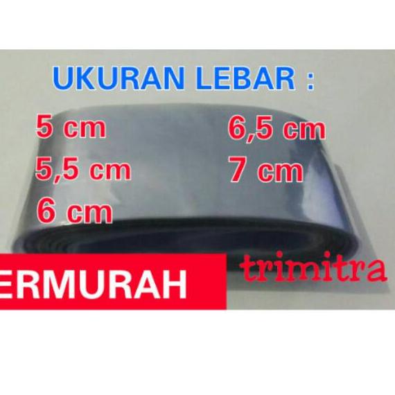 

╔║╗ Plastik Segel Shrink Film Bening Transparan Ukuran 4 - 7,5 cm