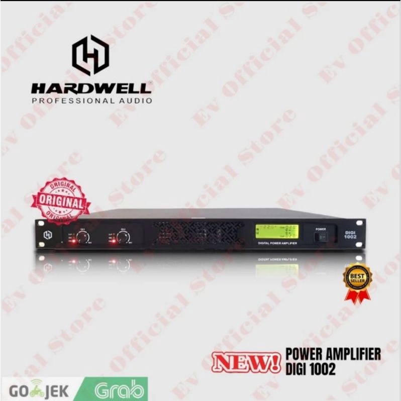 Power Amplifier HARDWELL DIGI 1002 Original Class D