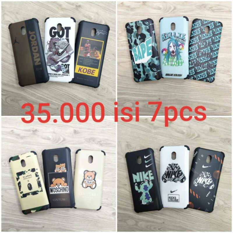 CASE IPHONE 35RIBU ISI 7PCS MOTIF RANDOM CASE CASING HP MURAH