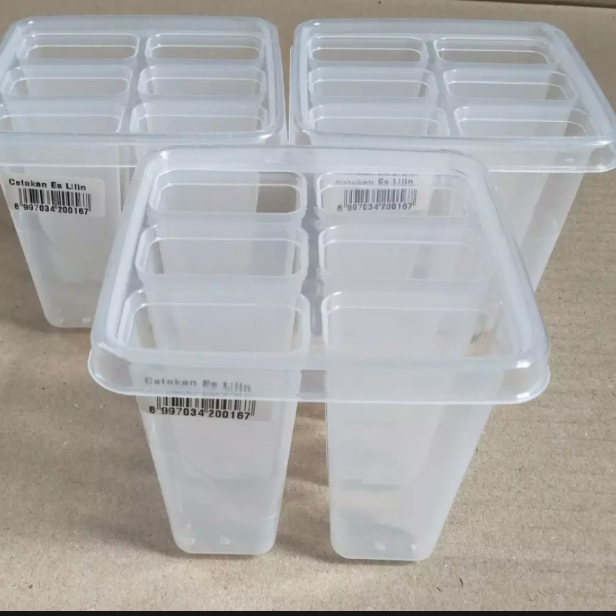 Cetakan Es Lilin Cetakan Ager Ice Cream Bahan Plastik Cetakan Es Dengan Stik Kayu