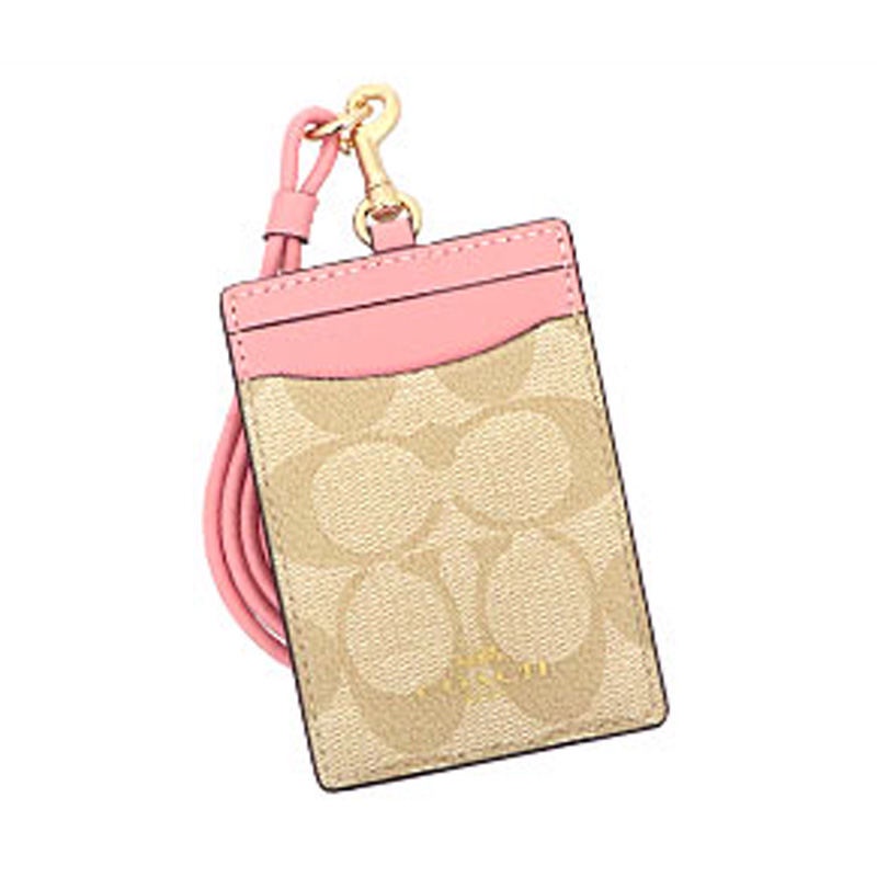 

Name Tag Holder 65573 COACH lanyard/ Kartu kerja/pemegang kartu id /DIY klasik /original