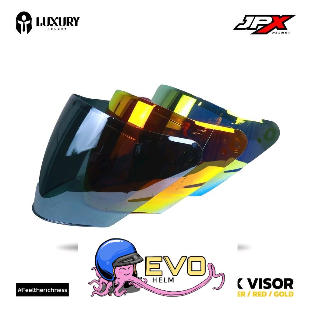 VISOR JPX NOVAX IRIDIUM ORIGINAL BUKAN PNP