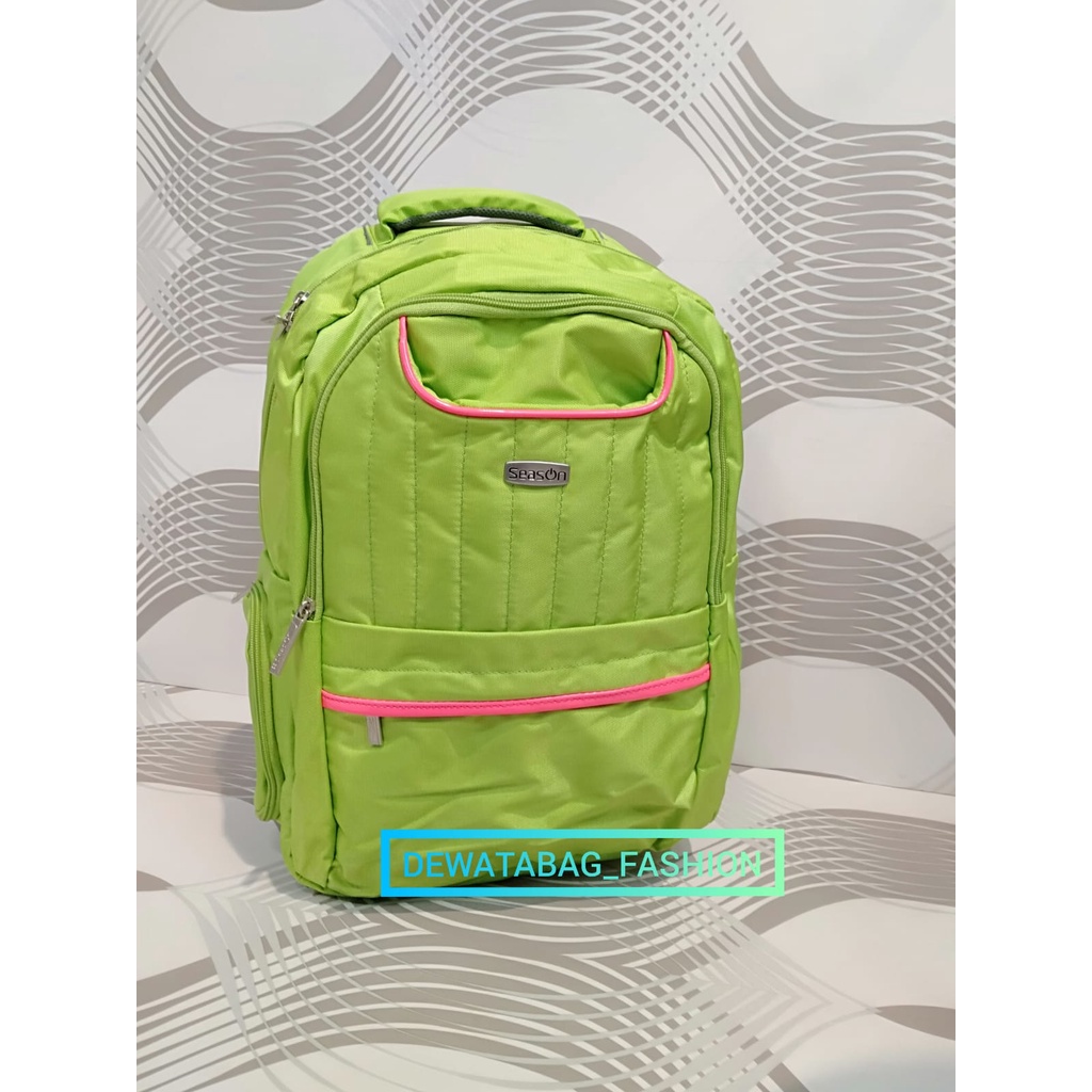Tas Ransel Sekolah Wanita Season green
