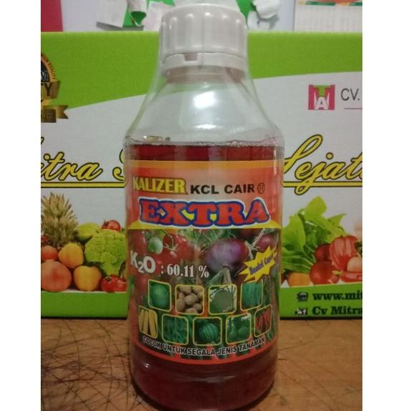 ♟ Penambah Bobot Padi Bawang Merah KCL CAIR EXTRA K20 60.11% 1Liter ㅓ