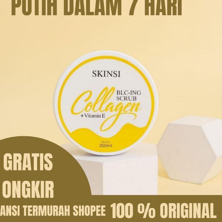 Terbaru 6PTIP READY STOCK ‼️ SCRUB BLEACHING COLLAGEN PEMUTIH BADAN SUPER AMPUH ‼️ 087 Kirim Sekarang