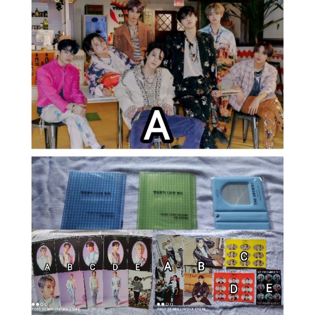 Official Sticker NCT 127 Neozone Postcard Resonance 2020 nct dream hot sauce chilling roll poster ro