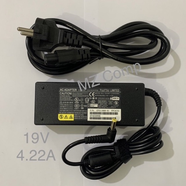 Charger Adaptor Laptop Fujitsu Lifebook T580 T730 T731 T732 T900 T901 T902 19V 4.22A