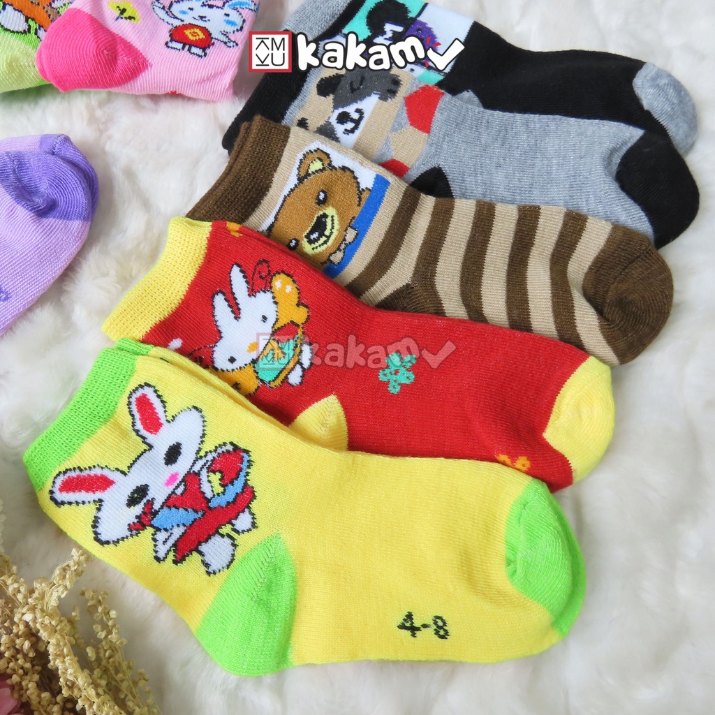 Kakamu Kaos Kaki Anak Karaker Kartun Lucu 4-6 Tahun