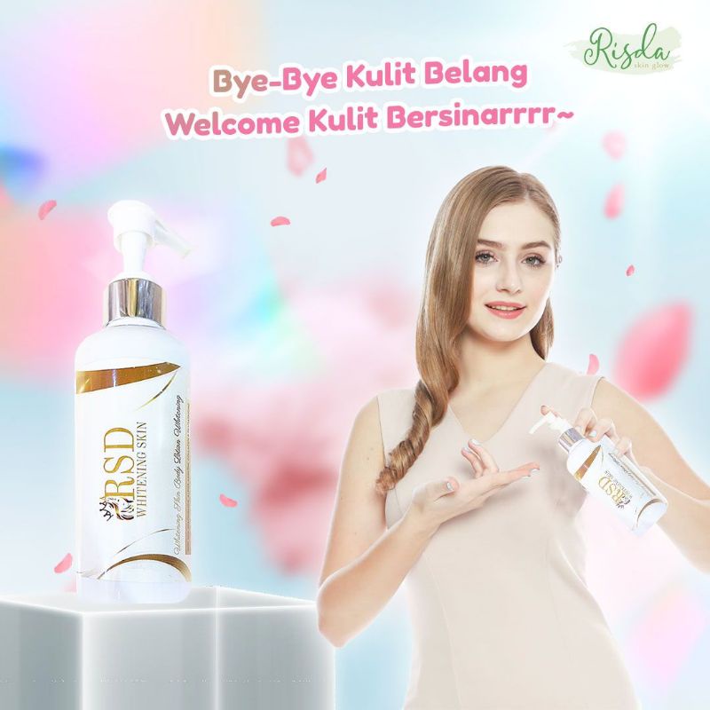 [RSD ORIGINAL] LOTION RSD 250ml FREE GIFT MENARIK Lotion Pemutih Badan BPOM Skincare Aman Skincare K