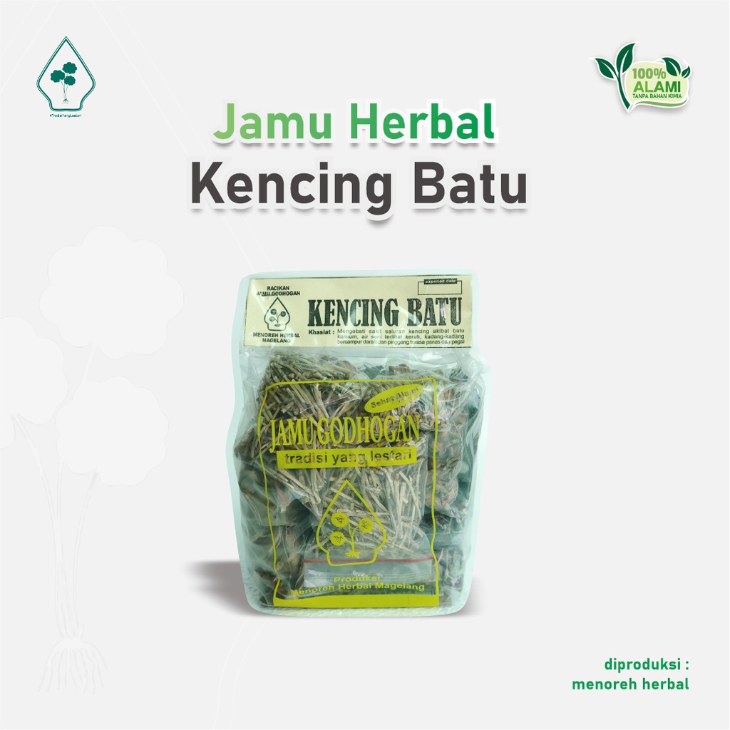 

Jamu Godhog / Rebus / Herbal / KENCING BATU MENOREH HERBAL