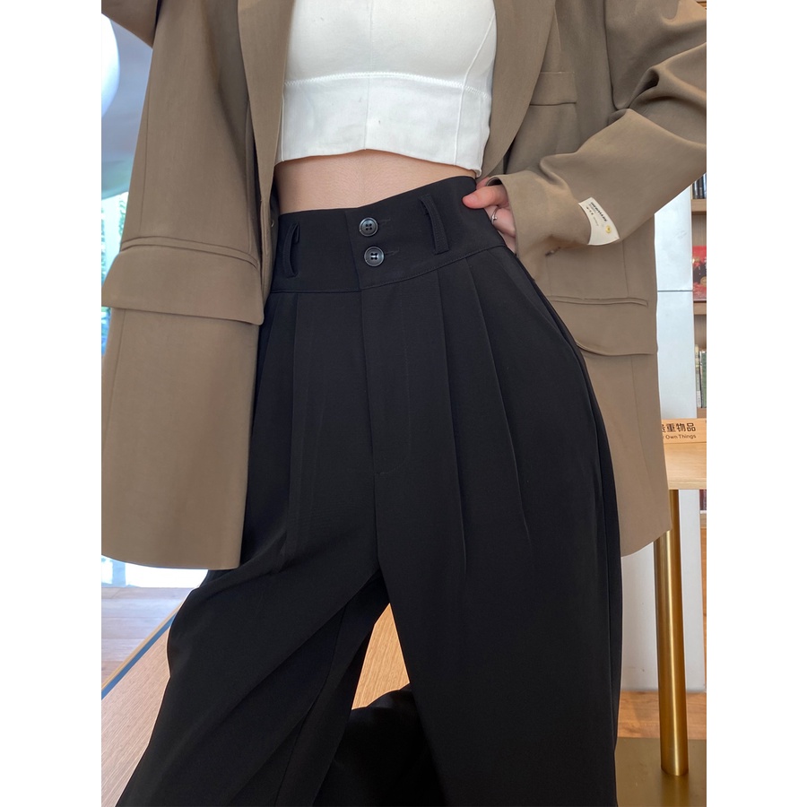 Kulot Wanita Highwaist Celana Kulot Wanita Highwaist Model Korea Basic Karet Panjang