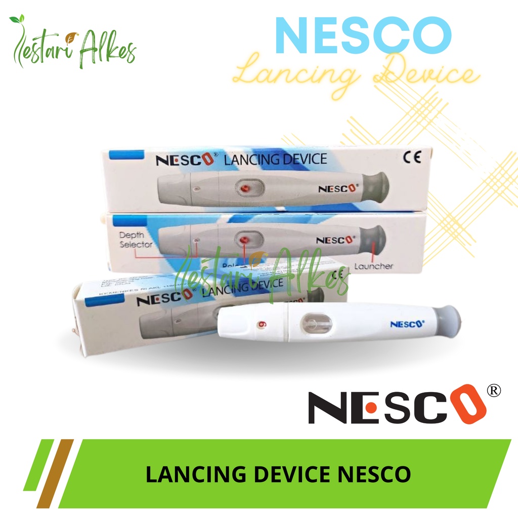Lancing Device Nesco / Pen Pengambilan Darah