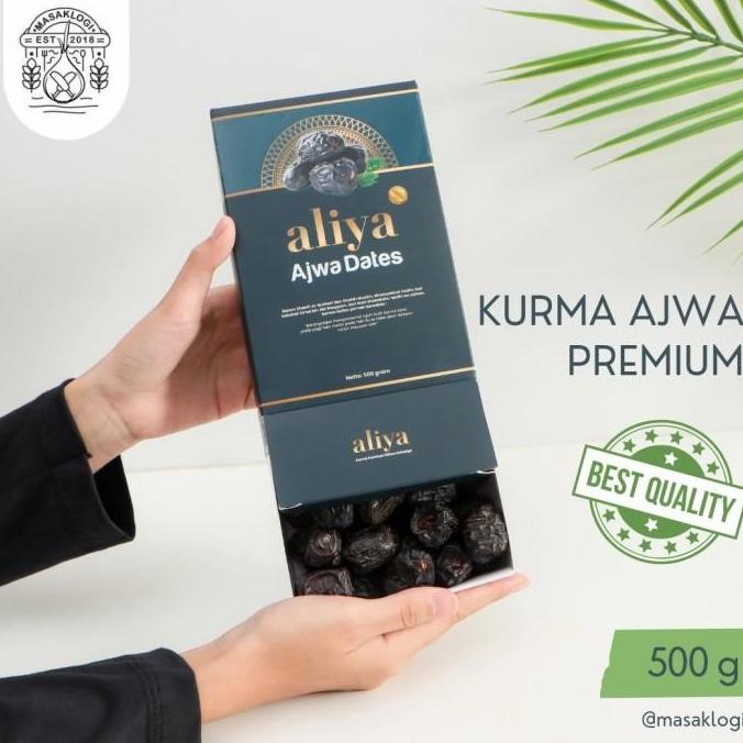

PROMO KURMA AJWA PREMIUM ALIYA 500 GRAM ORIGINAL RTH694GTR