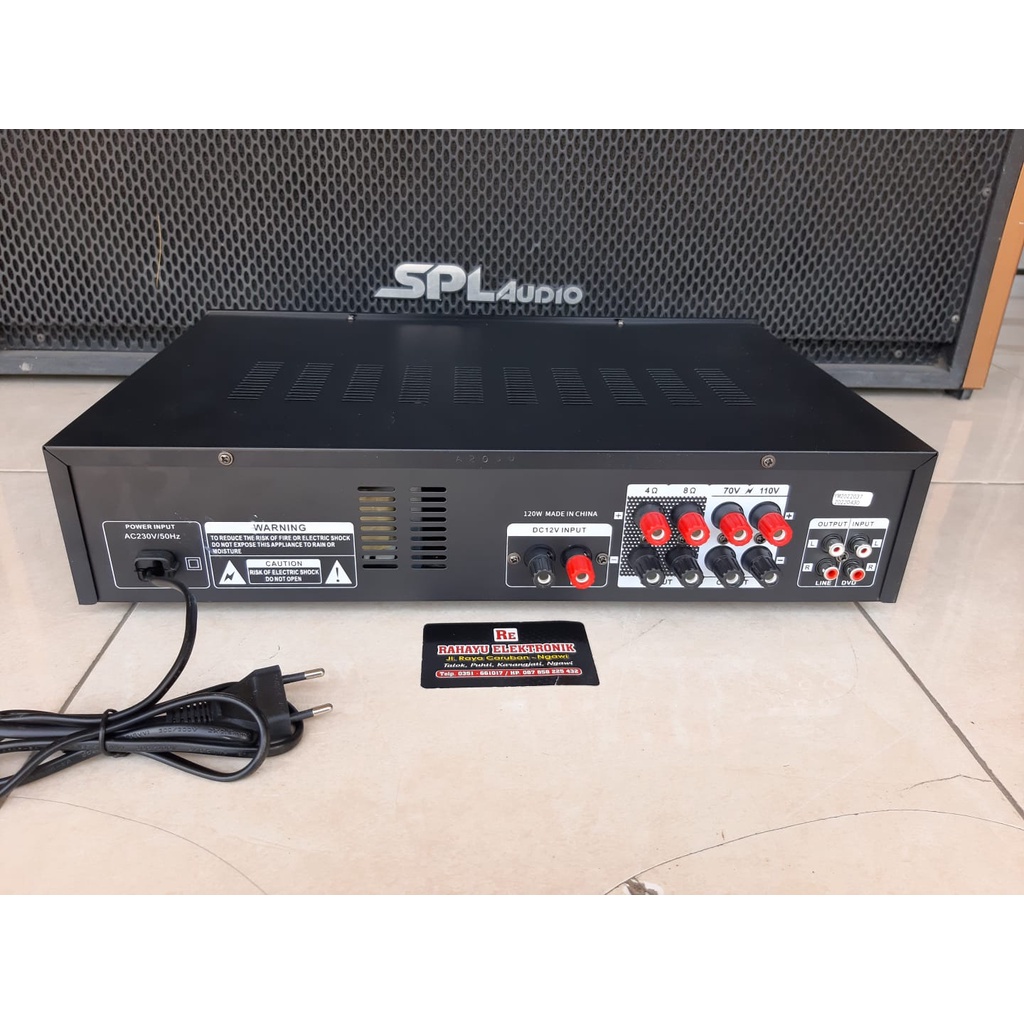 AMPLI FIRSTCLASS A-2060  / Ampli Untuk Toa Masjid