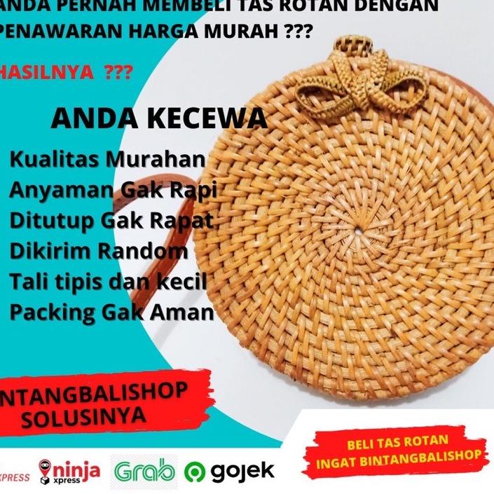 

ダ TAS ROTAN DECO DECOUPAGE BINTANGBALISHOP SERI 1 Promo !