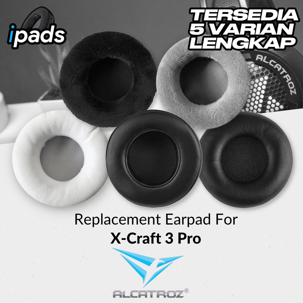 Earpad Earcup Foam Ear Cushion Alcatroz X-Craft HP3 Pro X Craft HP 3Pro Busa Pad Bantalan