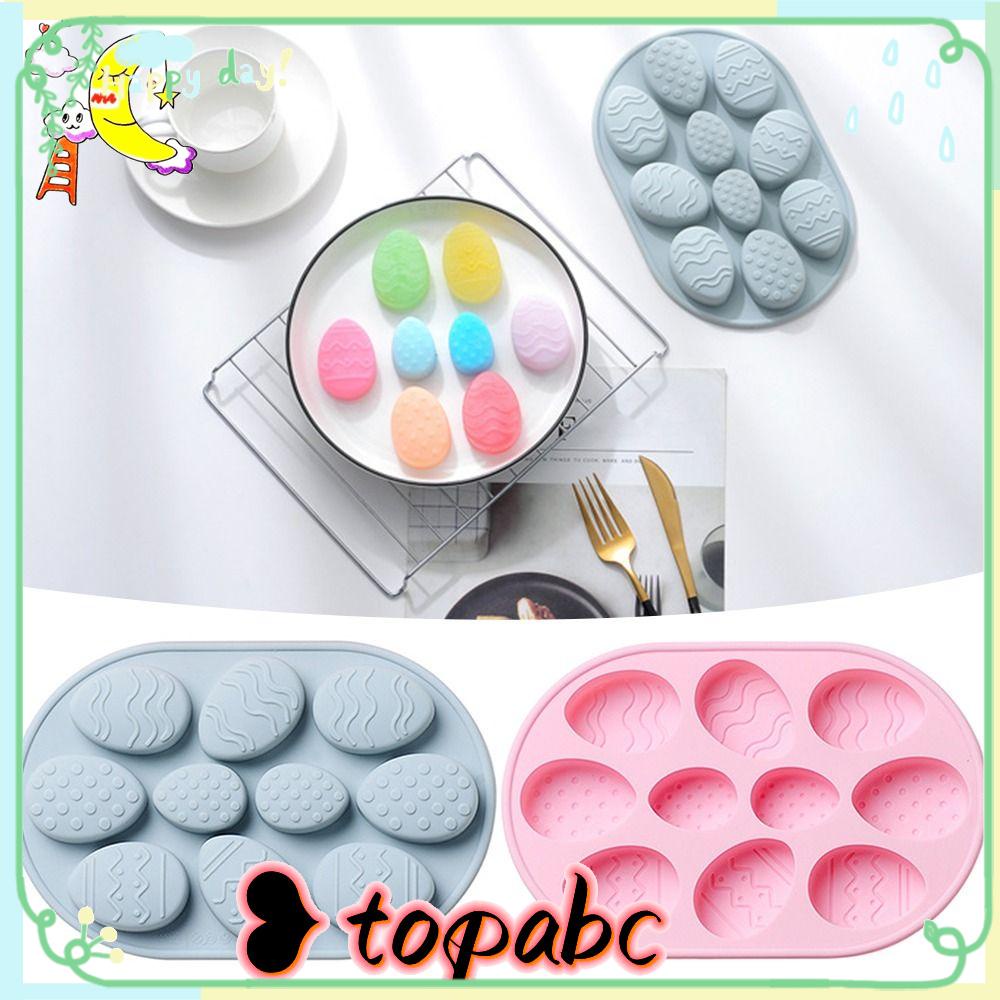 Top Easter Egg Baking Tool Cetakan Sabun Cetakan Kue Coklat 10rongga