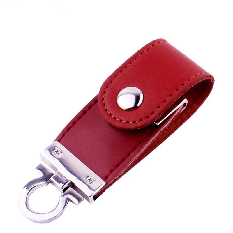 Usb 2.0 Gantungan Kunci Kulit Logam Flash Drive 1TB Commercial Memory Stick Pen Drive