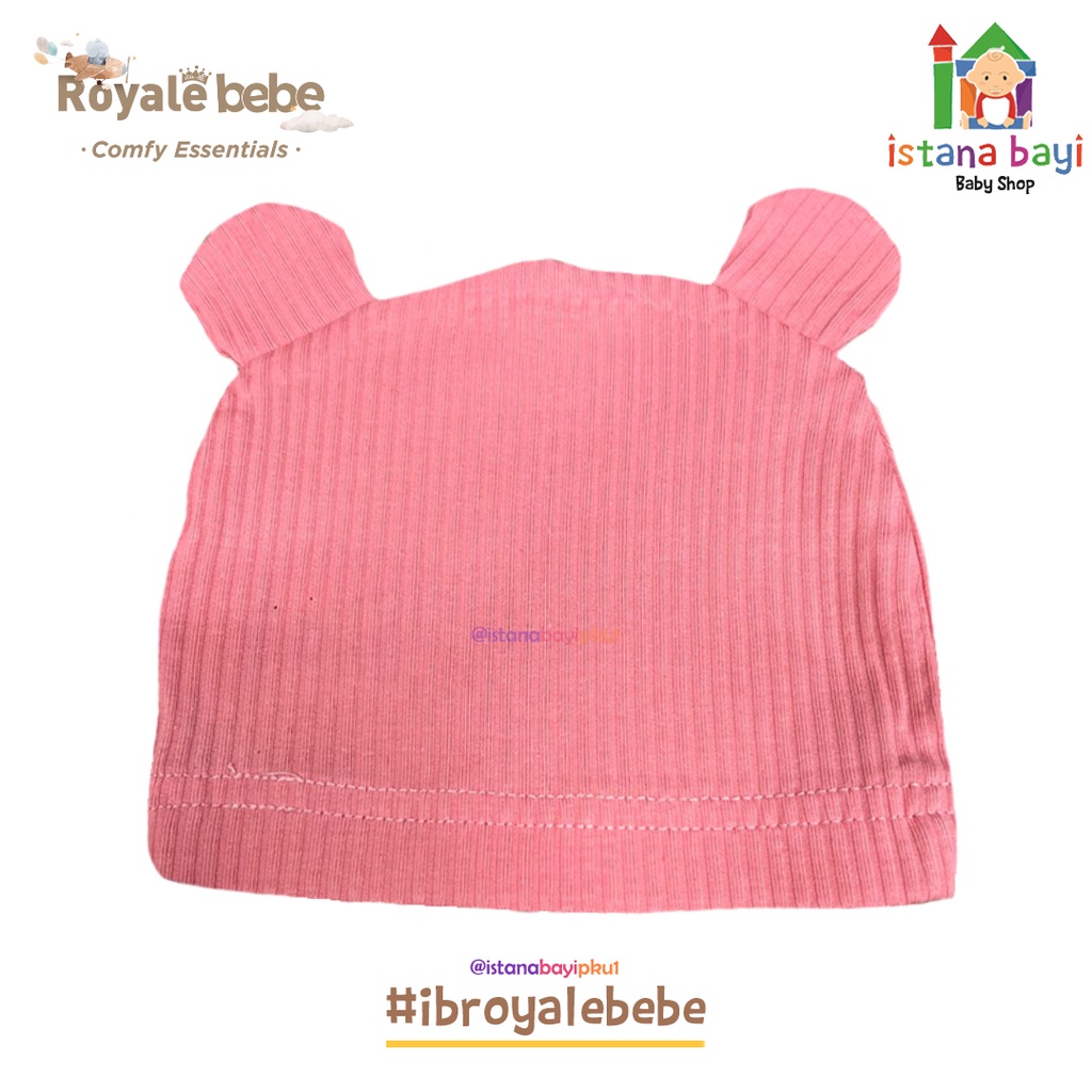 Royale Bebe Baby Beanie Hat / Topi Bayi