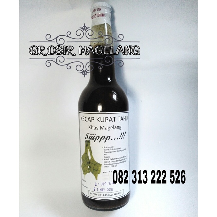 

⭐BISA COD⭐ Bumbu Jadi Kecap Instan Basah Kuah Makanan Khas Magelang Kupat Tahu
