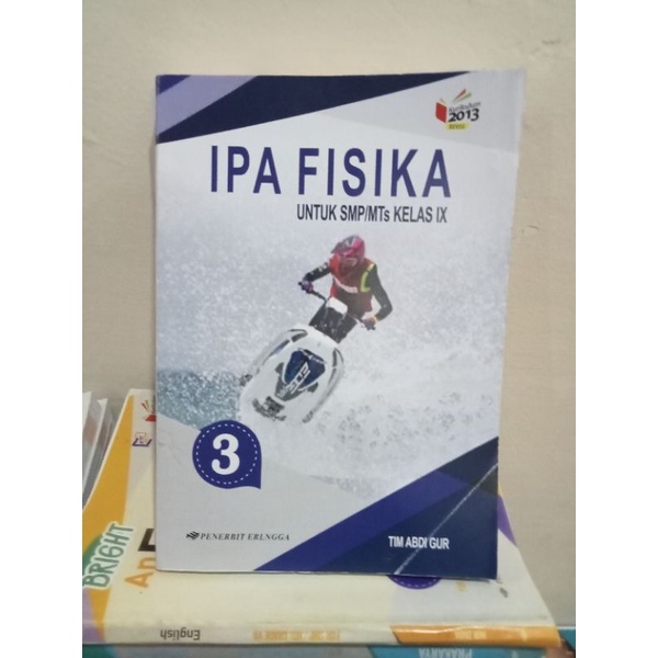 buku IPA fisika kelas 9 SMP Erlangga