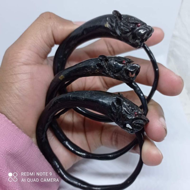 Gelang akar bahar ukir macan