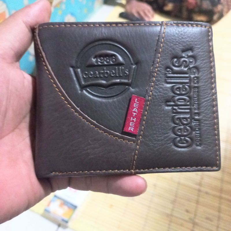 PROMO Dompet Kulit Pria 100% Kulit Asli Garut,Dompet Kulit redtab Kulit Sapi asli