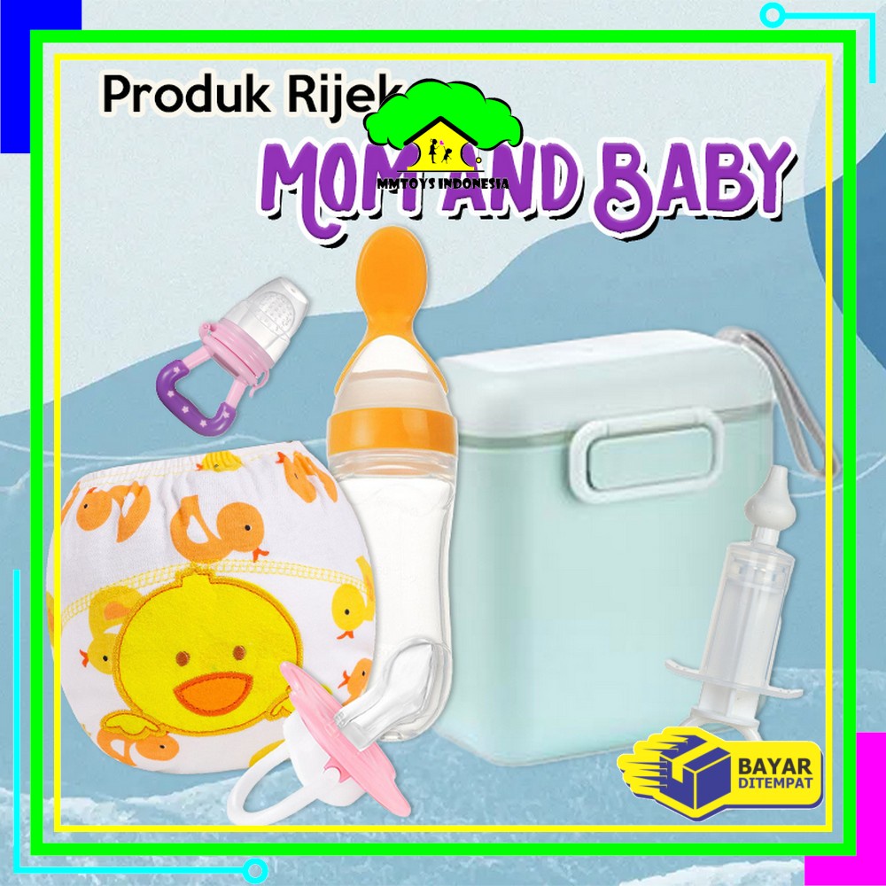 MI-Barang Rijek Mom And Baby Perlengakapan Bayi / Tempat Susu Bubuk Bayi / Popok Bayi