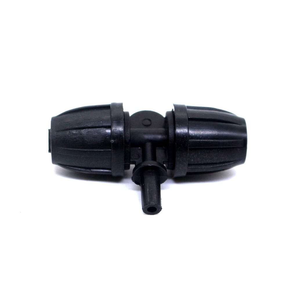 SAMBUNGAN SELANG HIDROPONIK 11MM / REDUCER TEE 11MM 11MM 7MM FITTING 3 ARAH SELANG PE 11MM