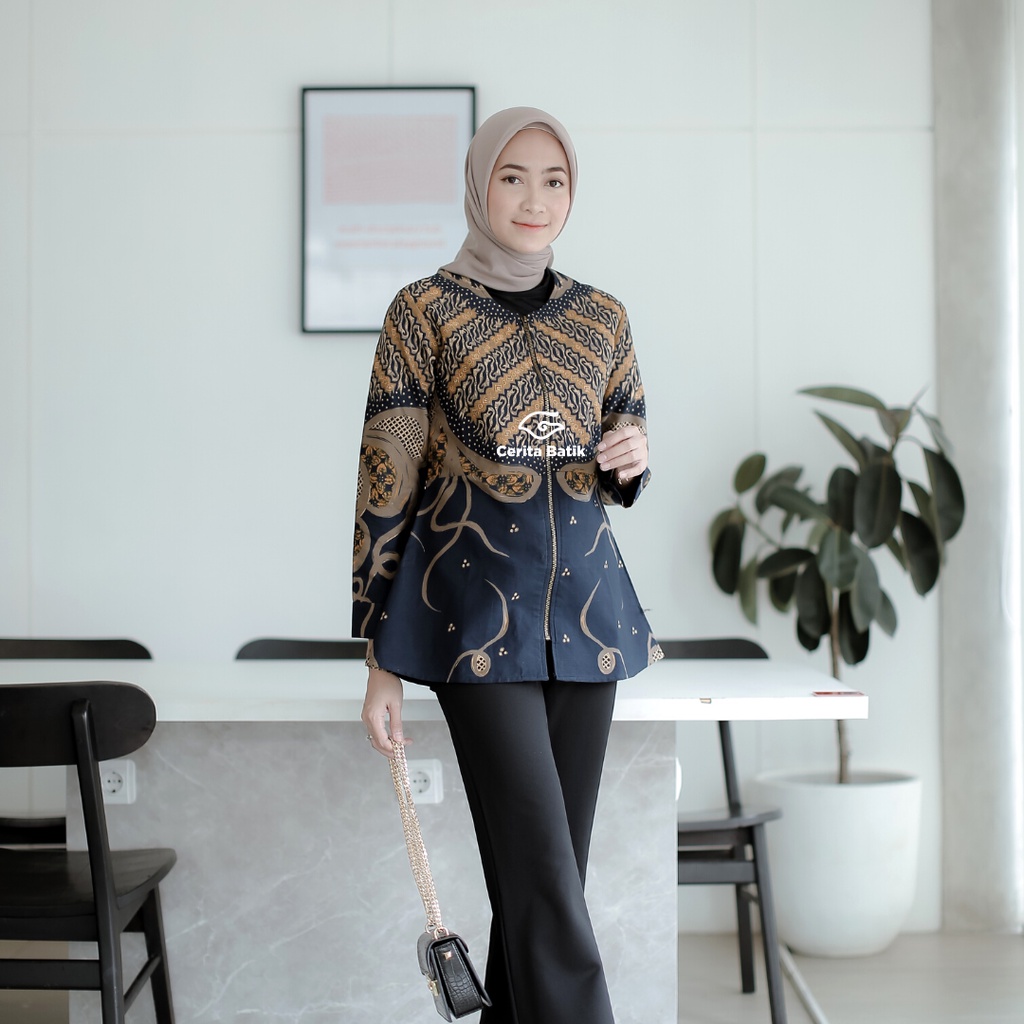 Ceritabatik Blouse Amanda Atasan Batik Wanita
