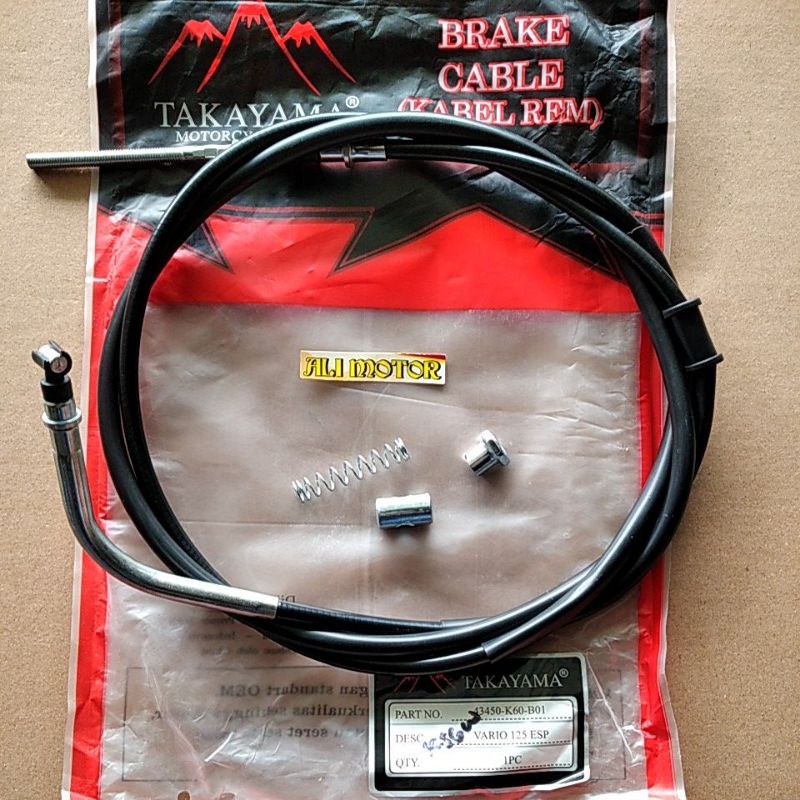 Kabel rem vario 125 esp 43450-K60-B01 ori TAKAYAMA