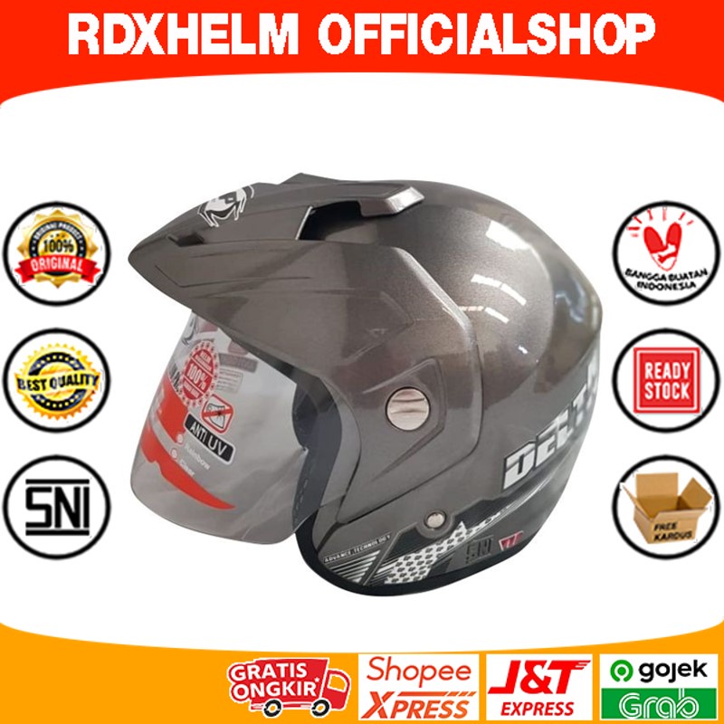 Helm Half Face Gp delta solid Gunmet