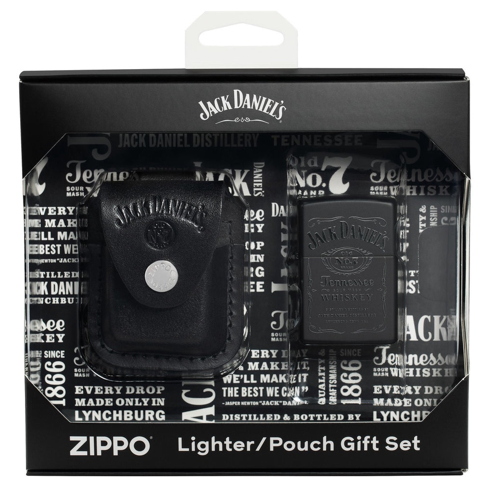 Original Zippo 48460 JD® WPL and Pouch Gift Set