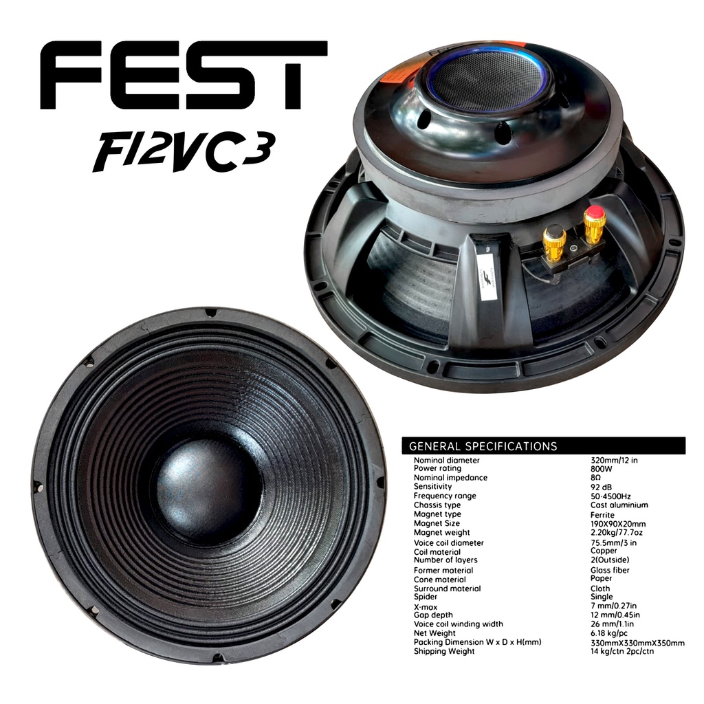 Jual Fest F Vc Speaker Komponen Shopee Indonesia