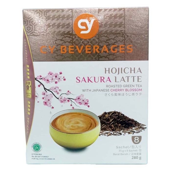 CY HOJICHA SAKURA LATTE 280 G