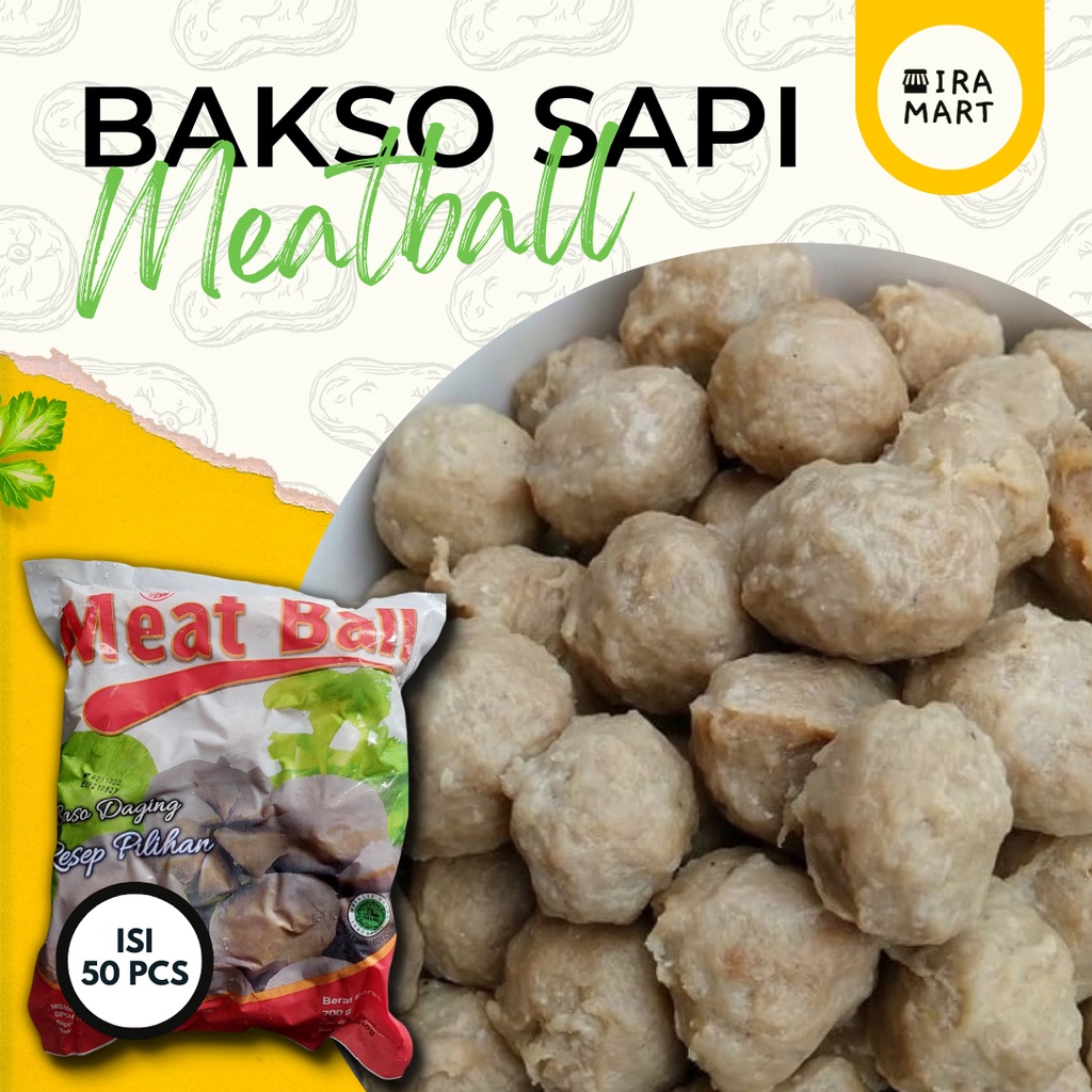 

Bakso Sapi Meatball | Frozen Food | Ira Mart