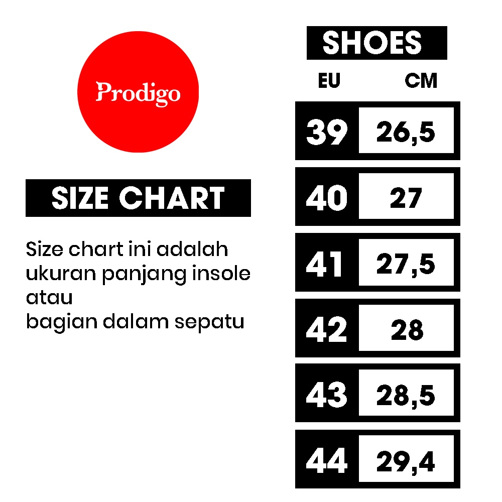 Prodigo * Sepatu Pria Bawean Black  | Sepatu Formal | Casual | Terbaru