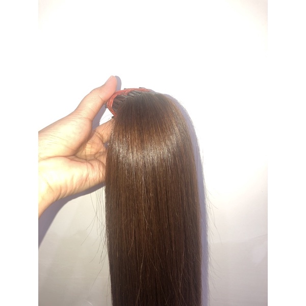 Rambut sambung 30cm Human hair 100%